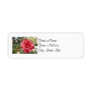 Search for rose garden return address labels Pink