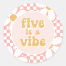 Search for five stickers Five is a vibe