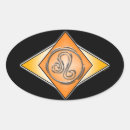 Search for sign oval stickers Astrological