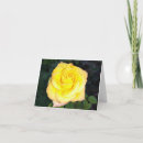 Search for yellow rose note cards Blank
