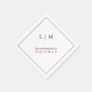 Search for burgundy napkins Elegant