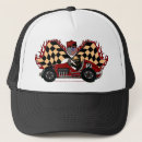 Search for black and white checkered hats Retro