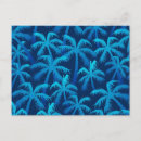 Search for palm trees pattern postcards Summer