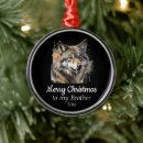 Search for wolf christmas tree decorations Animal