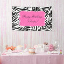 Search for black and white stripes banners Pink