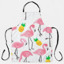 Search for yellow pineapple aprons Flamingo