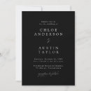 Search for simple casual wedding invitations Classic