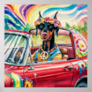 Search for dobermann posters Vintage