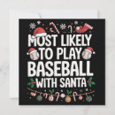 Search for play baseball cards Santa