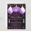 Search for christmas sweet 16 invitations Wood