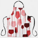 Search for wine glass aprons Pattern