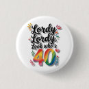 Search for 40th birthday badges Over the hill