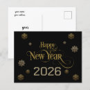 Search for happy new year postcards Gold
