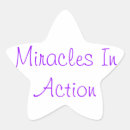 Search for miracles stickers Purple