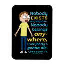Search for exist magnets Rick and morty