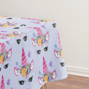 Search for pink unicorn tablecloths Pattern