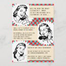 Search for red black white bridal shower invitations Vintage