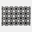 Search for black and white squares tea towels Modern