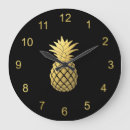 Search for gold pineapple clocks Trendy