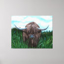 Search for highland cow canvas prints Scotland