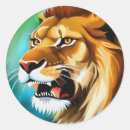 Search for roaring lion stickers Nature