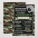 Search for child soldiers invitations Green