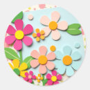 Search for 1960s stickers Flower