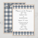 Search for plaid wedding invitations Script