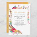 Search for watercolor anniversary invitations Gold