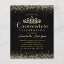 Search for black yellow quinceanera invitations Quinceañera