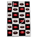 Search for red and black gift bags Chequered