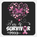 Search for breast cancer butterfly stickers Heart