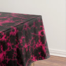 Search for pink and black tablecloths Gothic