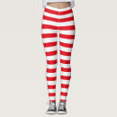 Search for red and white striped leggings Modern