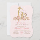 Search for 6th princess birthday invitations Floral