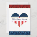 Search for patriotic wedding invitations Military