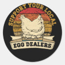 Search for vintage chicks stickers Egg
