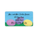 Search for easter egg labels Blue