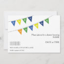 Search for pennant invitations Shower
