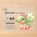 Search for dinosaur square invitations Watercolor