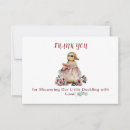Search for cute duck thank you cards Baby girl