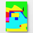 Search for abstract plaques Cubism