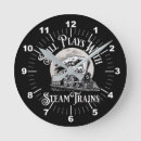 Search for the railroad clocks For him