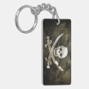 Search for flag skull key rings Black