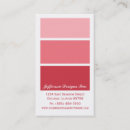 Search for paint chip business cards Modern