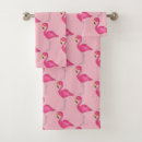 Search for pink flamingo bath towels Tropical
