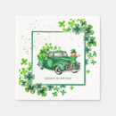 Search for shamrock napkins Watercolor