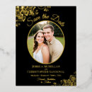 Search for black lace invitations Black and gold