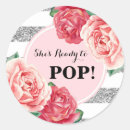 Search for pink silver baby shower stickers Girl