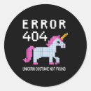 Search for error stickers Unicorn